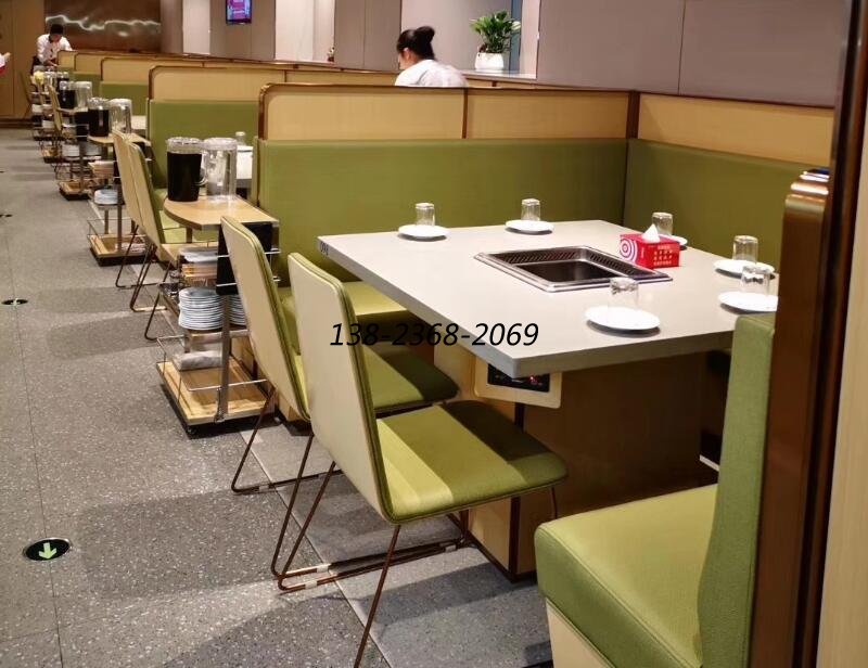 火鍋餐桌椅卡座沙發定制